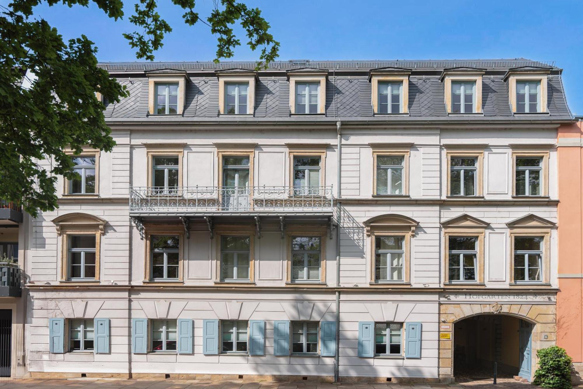 Hofgarten 1824 Hotel Garni Dresden Exterior foto